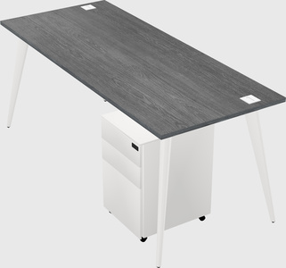 Modern rectangular office desk