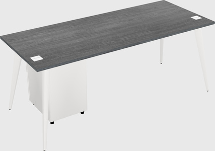 Modern rectangular office desk