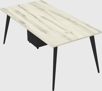 Modern rectangular office desk
