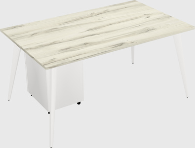 Modern rectangular office desk