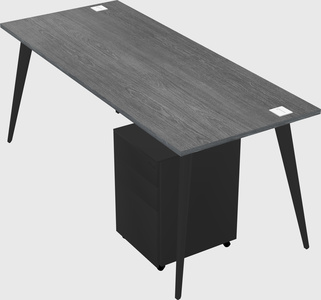 Modern rectangular office desk