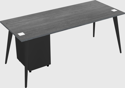 Modern rectangular office desk