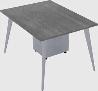 Modern rectangular office desk