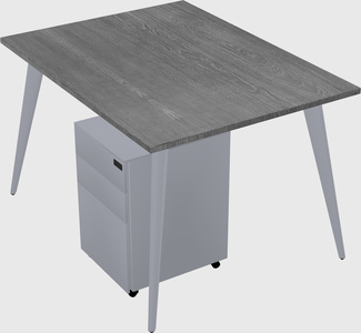 Modern rectangular office desk