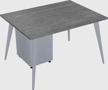 Modern rectangular office desk