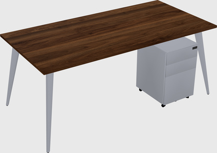 Modern rectangular office desk