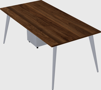 Modern rectangular office desk