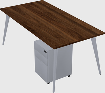 Modern rectangular office desk