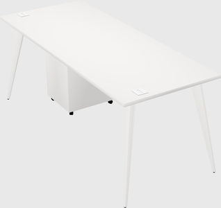 Modern rectangular office desk