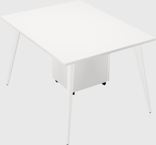 Modern rectangular office desk