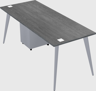 Modern rectangular office desk