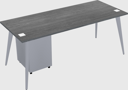 Modern rectangular office desk