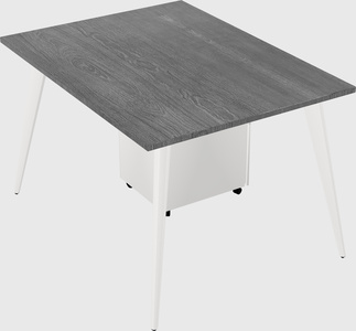 Modern rectangular office desk
