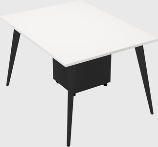 Modern rectangular office desk
