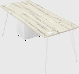 Modern rectangular office desk