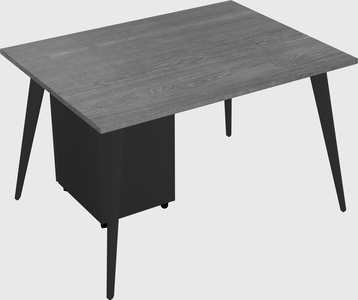Modern rectangular office desk