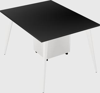 Modern rectangular office desk