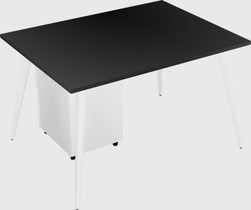 Modern rectangular office desk