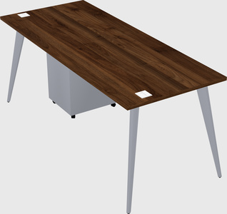 Modern rectangular office desk
