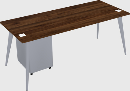Modern rectangular office desk