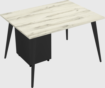 Modern rectangular office desk