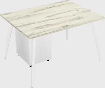 Modern rectangular office desk