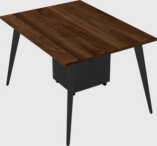 Modern rectangular office desk