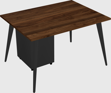 Modern rectangular office desk
