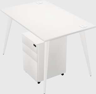 Modern rectangular office desk