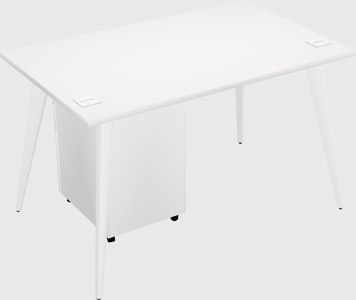 Modern rectangular office desk