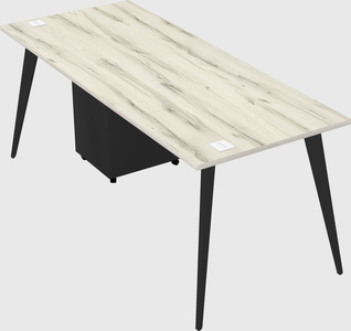 Modern rectangular office desk