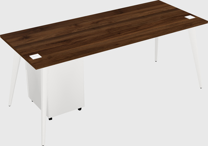 Modern rectangular office desk