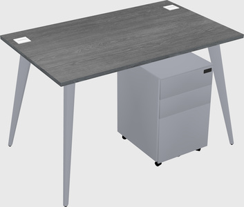 Modern rectangular office desk