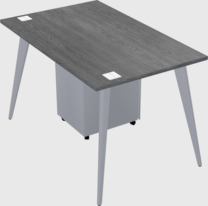 Modern rectangular office desk