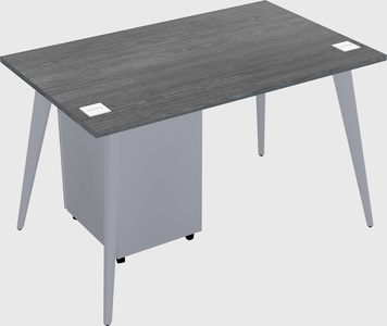 Modern rectangular office desk