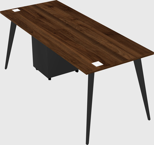 Modern rectangular office desk
