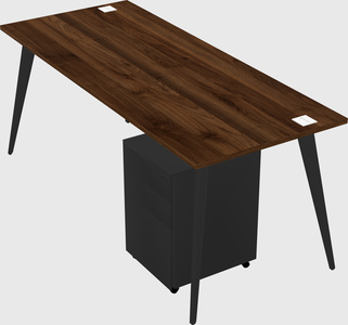 Modern rectangular office desk