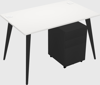 Modern rectangular office desk