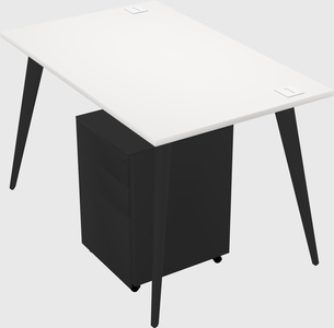 Modern rectangular office desk