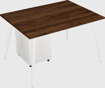 Modern rectangular office desk