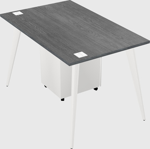 Modern rectangular office desk