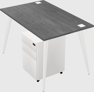 Modern rectangular office desk