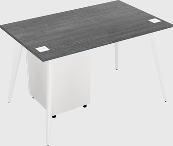 Modern rectangular office desk