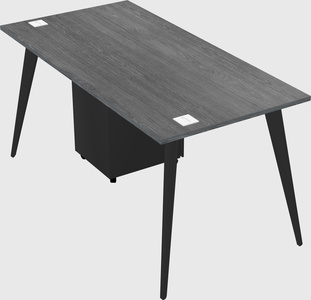 Modern rectangular office desk