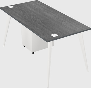 Modern rectangular office desk