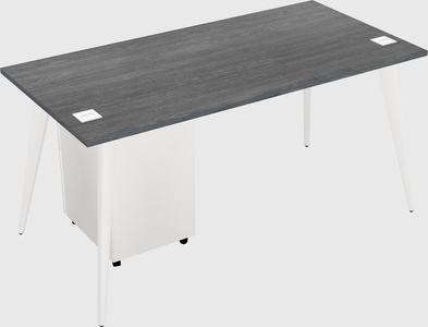 Modern rectangular office desk