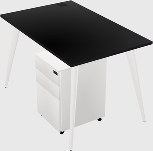 Modern rectangular office desk