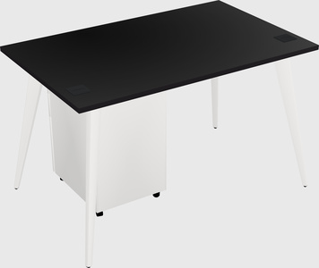 Modern rectangular office desk
