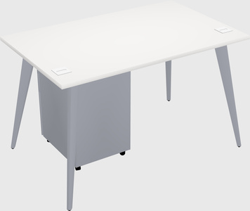 Modern rectangular office desk