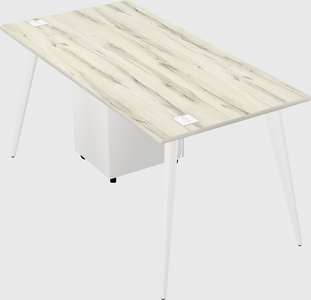 Modern rectangular office desk